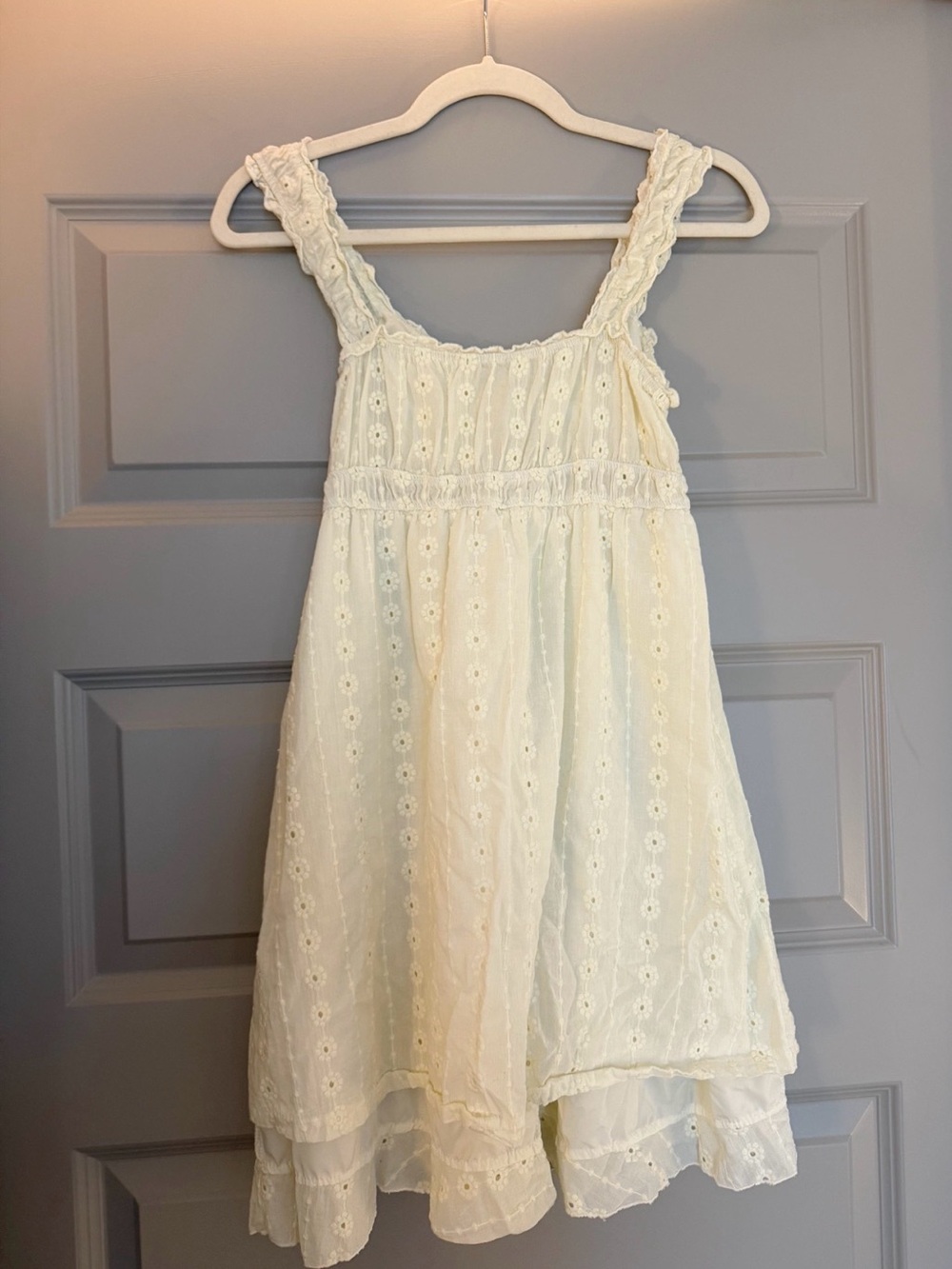 Cream Eyelet Sundress - Picture 2 of 2